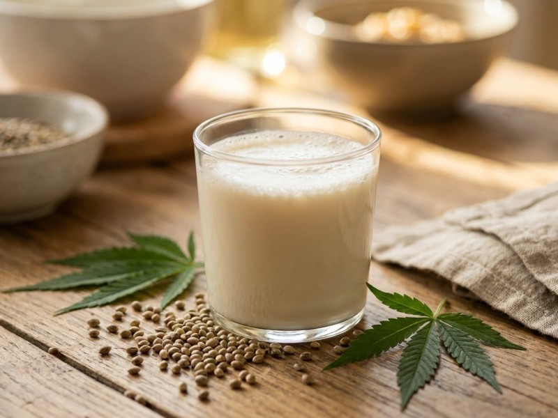 Lait de chanvre : quels bienfaits et comment le préparer chez soi ?