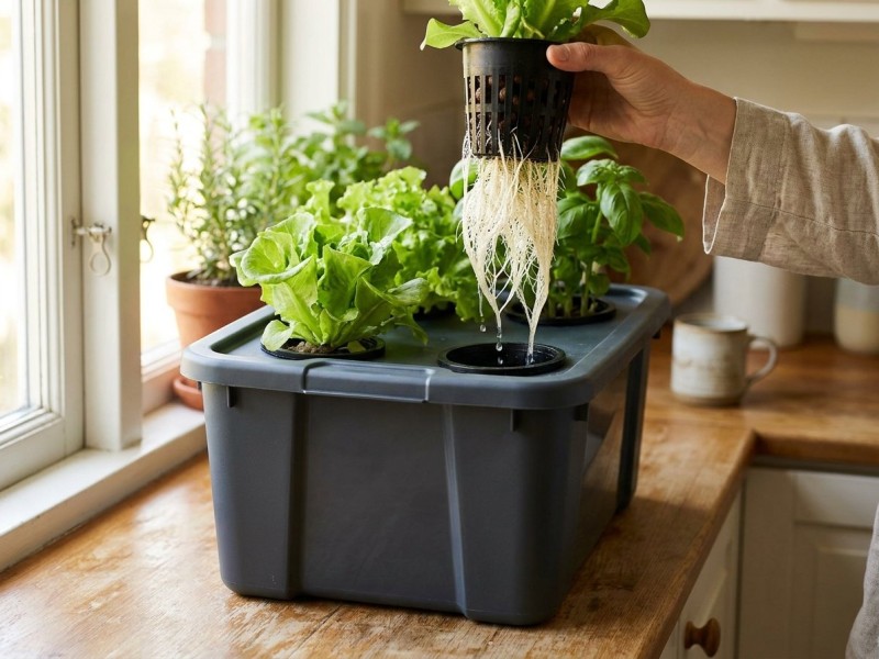 Système hydroponique : fonctionnement, 7 types de montage, matériel et plantes adaptées pour cultiver hors sol