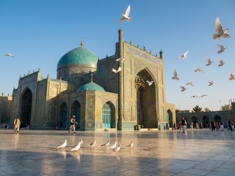 Mazar-i-Sharif : la ville de la Mosquée bleue, berceau du hash afghan et de la landrace Mazar