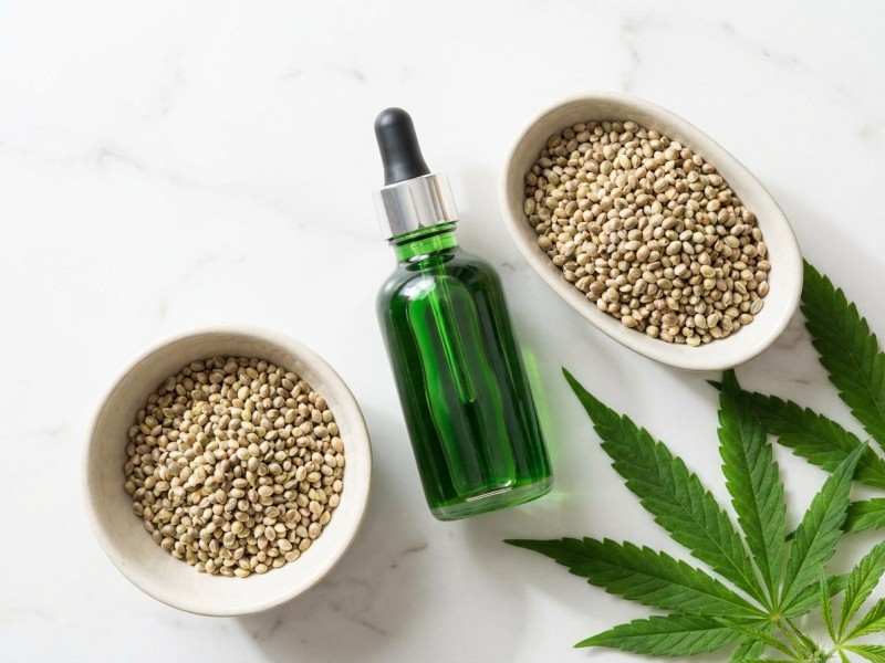 Huile de chanvre : quels bienfaits pour la peau, les cheveux et la santé ?