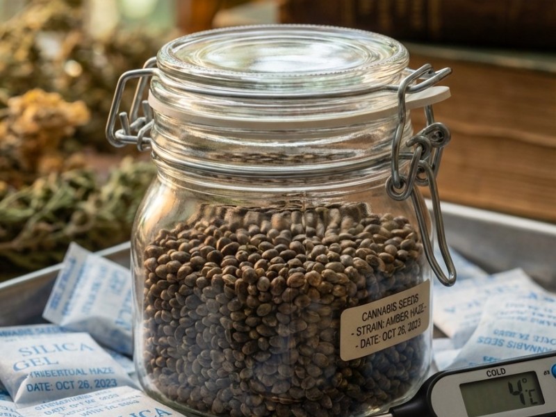 Conservation Graines Cannabis : Le Guide