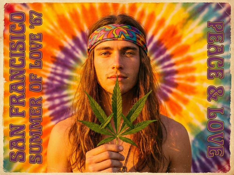 Cannabis et contre-culture : l'histoire d'un symbole rebelle des années 60 à aujourd'hui