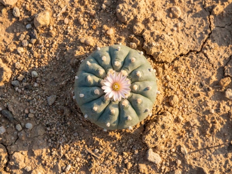 Peyotl (Lophophora williamsii) : botanique, histoire amérindienne et statut légal du cactus sacré